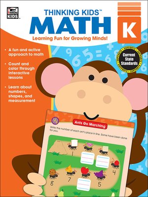 Thinking Kids' Math, Grade K - ebook